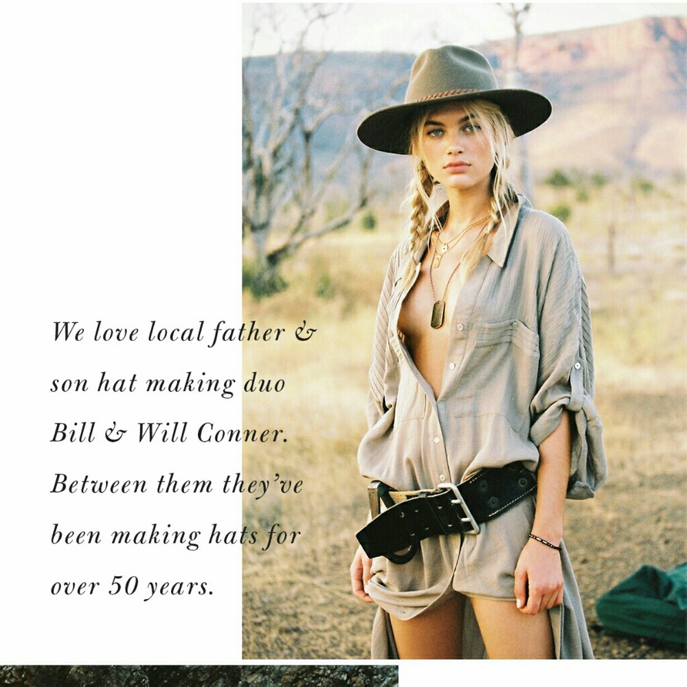 Spell Isabella x Conner Wide-Brim CowGirl Hat